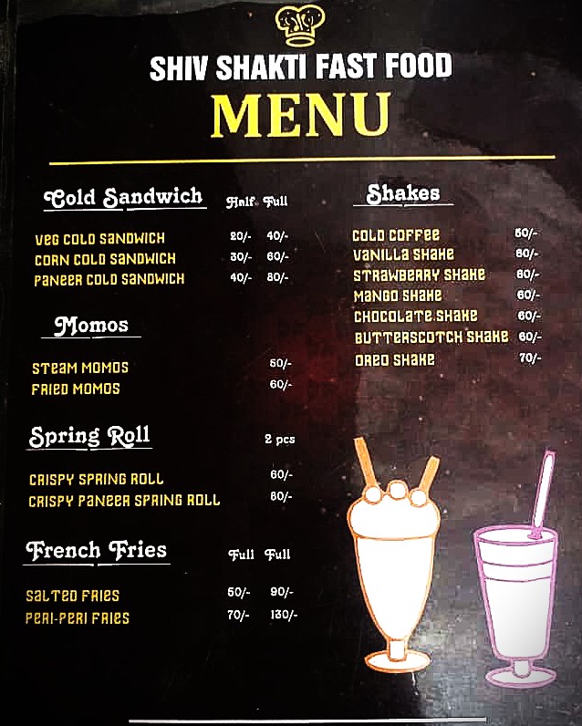 FAST FOOD IN DEOL NAGAR, MODEL HOUSE